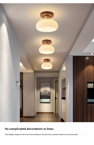 Title 7, New Chinese Style Corridor Aisle Light Luxury W...