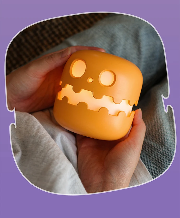 Title 9, Pumpkin Lamp Bedside Halloween Funny Decoration...