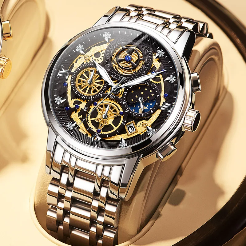 Title 1, Reloj suizo para hombre, personalidad y resiste...