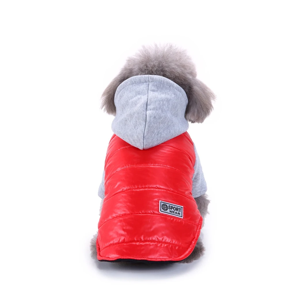 Dog Winter Clothing Coat Reflective Cotton offers warmth and safety, keeping your dog visible during nighttime walks in — photo 21