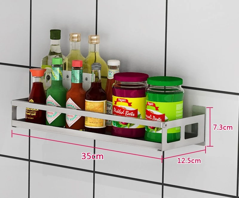 Title 4, Wall-mounted non-perforated condiment storage s...