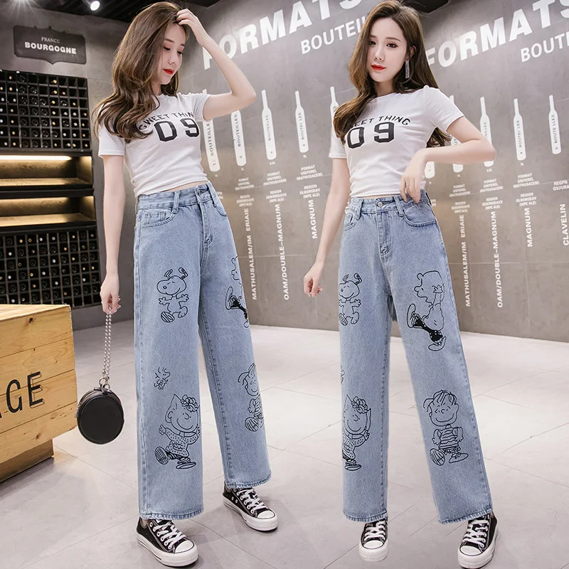 Pantalones vaqueros rectos de talle alto para mujer Comodidad y estilo combinados Perfectos para cualquier ocasión Diseño versátil y favorecedor — foto 3
