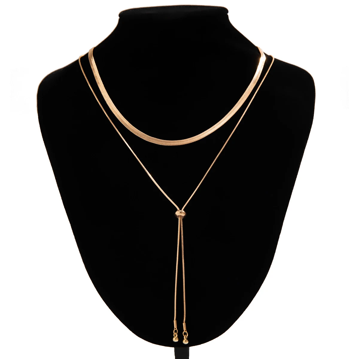 Title 23, Dames Simple Hip Hop Snake Bones Ketting Stijlv...