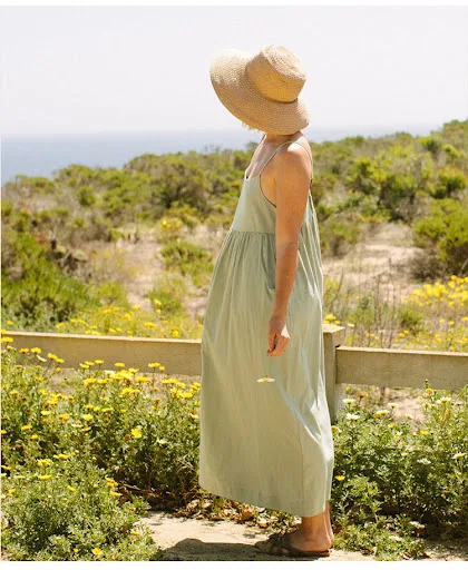 Title 9, Womens Cotton Sling Dress French Design