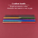 19cm Pet Rainbow Comb Dog Cat Grooming Comb Stainless Steel Pet Comb Dense Teeth Cleaning Brush Hair Removal Pet Supplie — photo 1