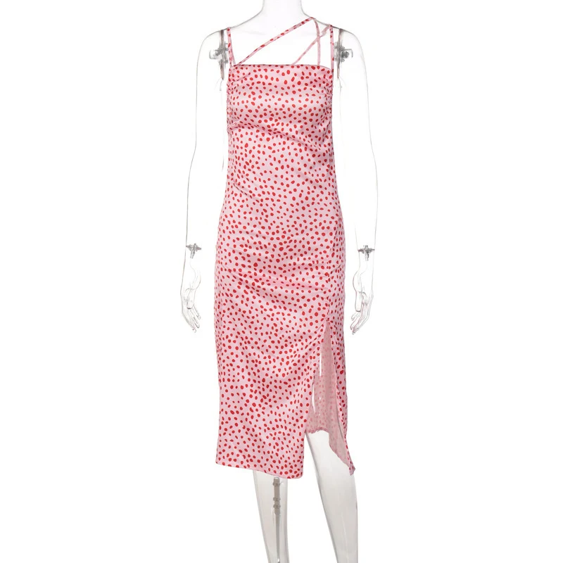 Title 6, Trendiges, schmal geschnittenes Print-Sling-Sch...