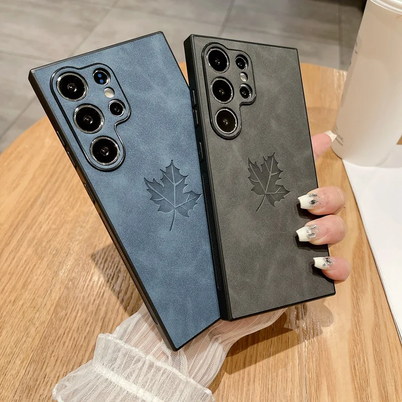 Title 5, Capinha Skin Feeling Maple Leaf para celular of...