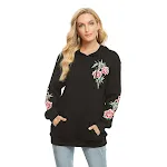 Langer bestickter Pullovermantel für Damen — foto 5