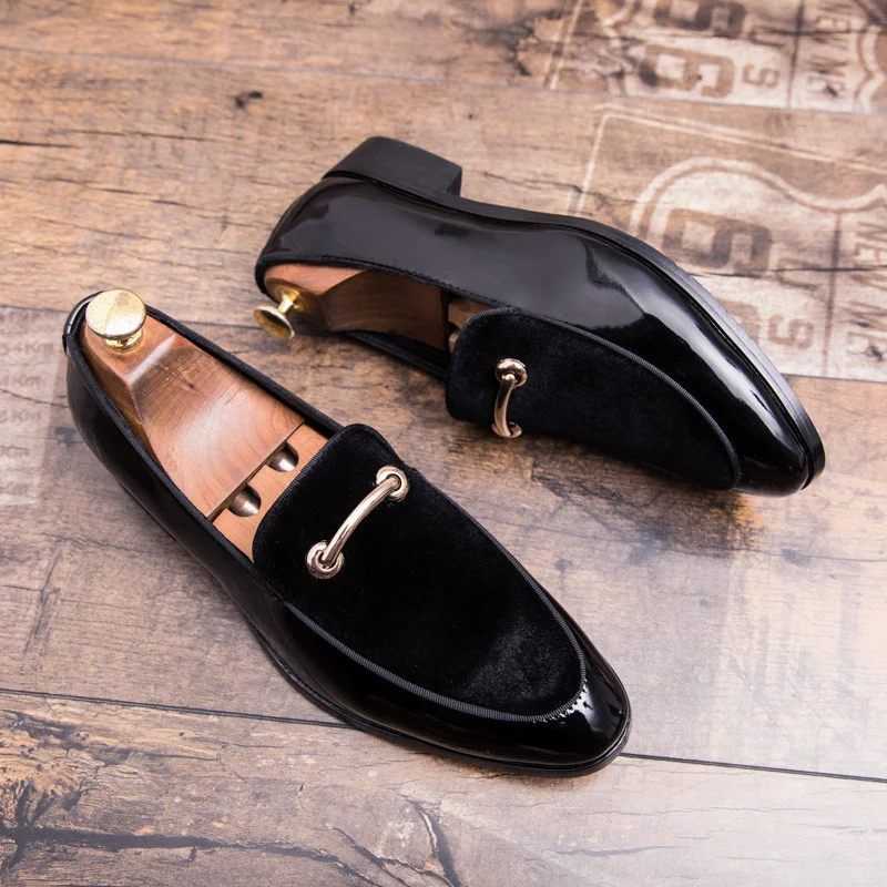 Title 8, Casual all-match British breathable small leath...