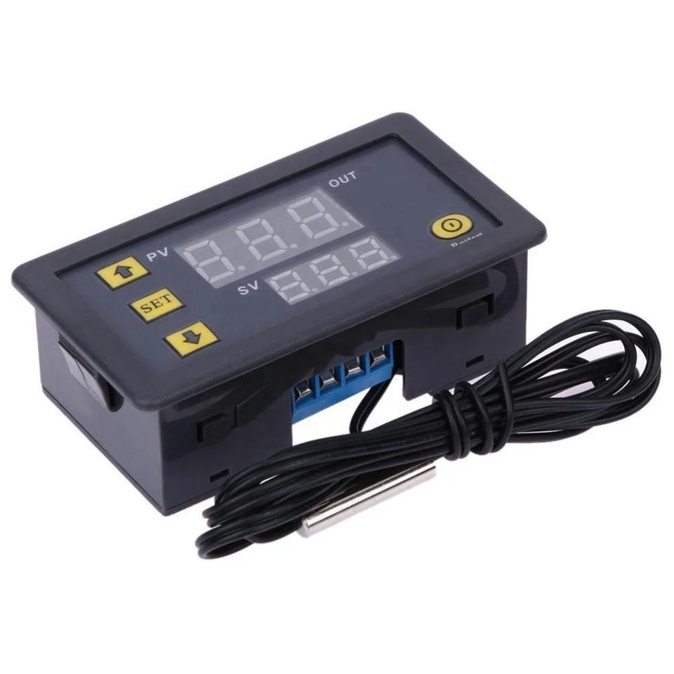 Módulo Termostato com Display Digital para Controle de Temperatura, controle preciso, fácil de usar, ideal para aquecimento, refrigeração e projetos DIY. — foto 9