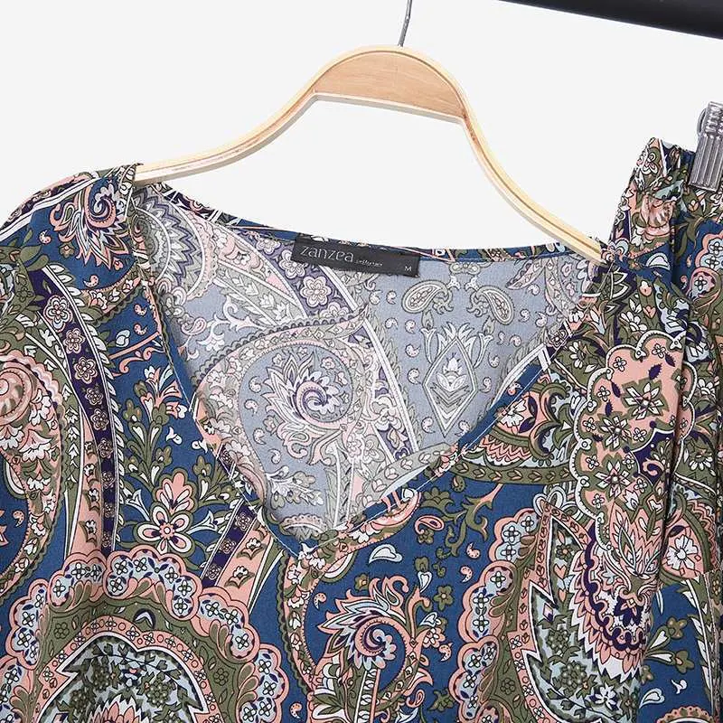 Title 6, Womens Fashion Floral V-Neck Top Casual Pants Set