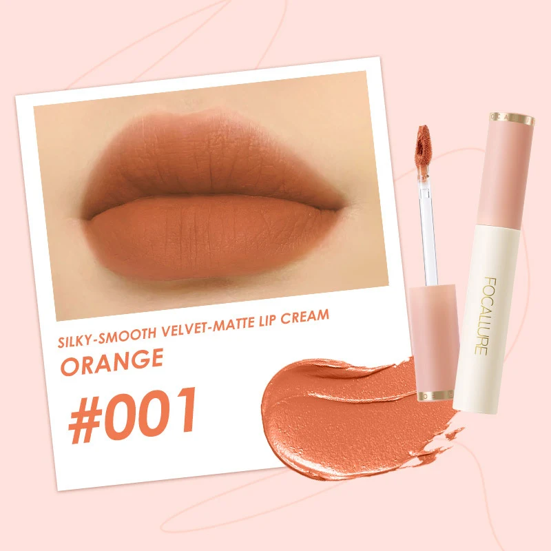Cheap, durable, waterproof, light and non-stick velvet matte lip glaze lipstick. Get perfect lips all day with this amaz — photo 9