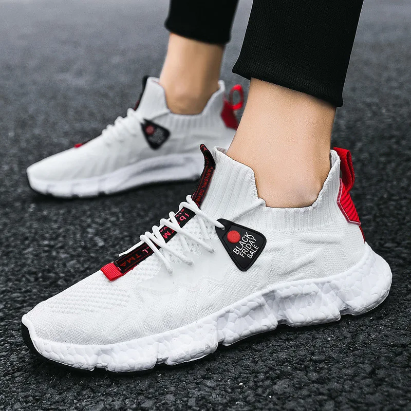 Student Casual Schoenen Mode Flying Woven Sneakers Comfortabele en Stijlvolle Sneakers Lichtgewicht en Ademend Perfect voor Dagelijks Gebruik — foto 6