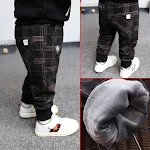 New style baby wear plush trousers for winter. Soft, warm and comfortable. Perfect for keeping your baby cozy and stylis — photo 1