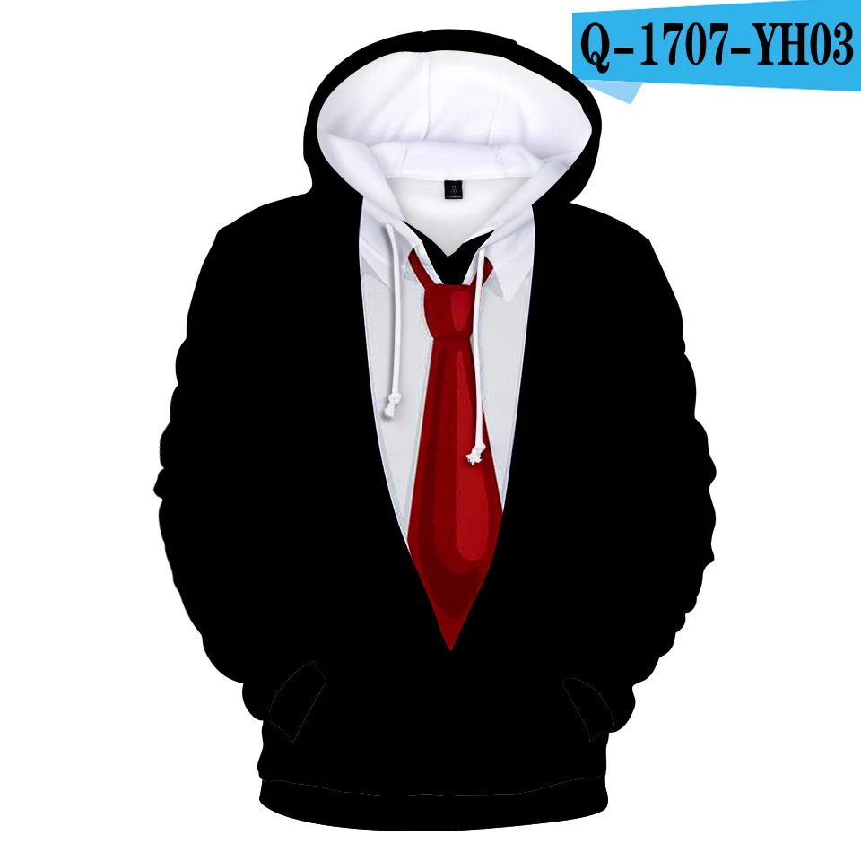 Suéter com capuz de cashmere com estampa digital para terno. Conforto e elegância combinados para um visual sofisticado e versátil. — foto 9