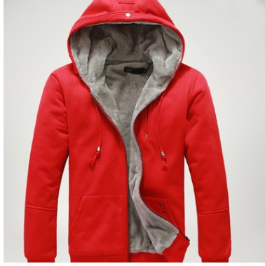 Aliexpress explosion of autumn and winter fashion men's cashmere sweater with Korean thickened hooded cardigan coat colo — photo 8
