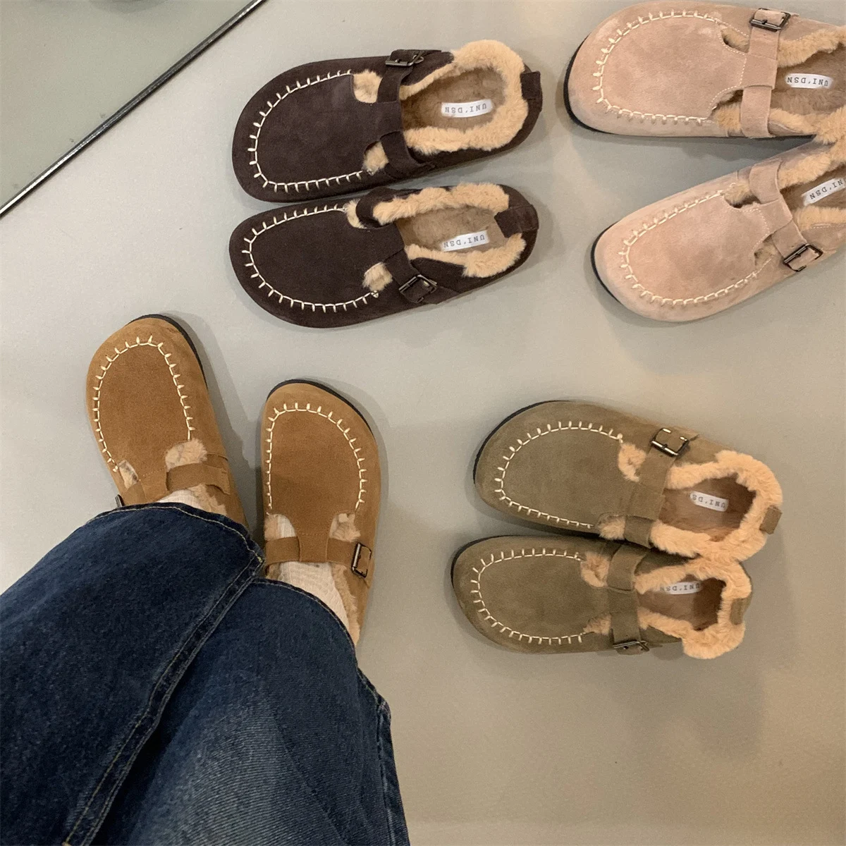 Women's Plush Snow Cotton Shoes Warm and cozy winter footwear Soft and comfortable boots for cold weather Enjoy winter i — photo 8