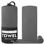 Toalha portátil de microfibra aveludada de dupla face e secagem rápida, perfeita para academia, viagens e esportes. — foto 2