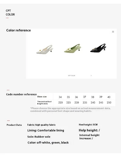 Title 1, Classic Style Camellia Pointed Toe Cap Plus Siz...