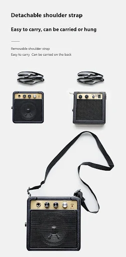 Title 2, Amplificateur audio portable pour guitare élect...