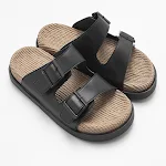 Zapatillas casuales para el hogar con masaje y alta elasticidad, cuerda de cáñamo y diseño de media suela, para el confort diario — foto 9