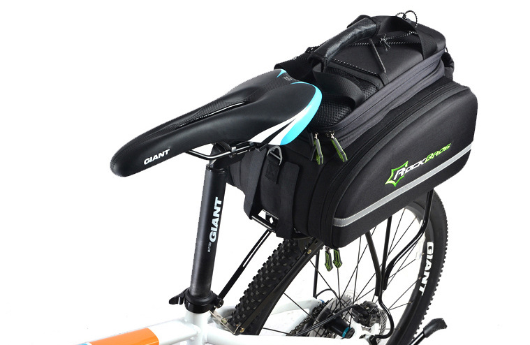 Bicycle rear shelf bag for mountain bikes, camera shoulder bag, and handbag combined, providing versatile storage for al — photo 5