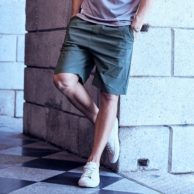 Title 2, Summer Mens Casual Shorts Hit Color Printing S...