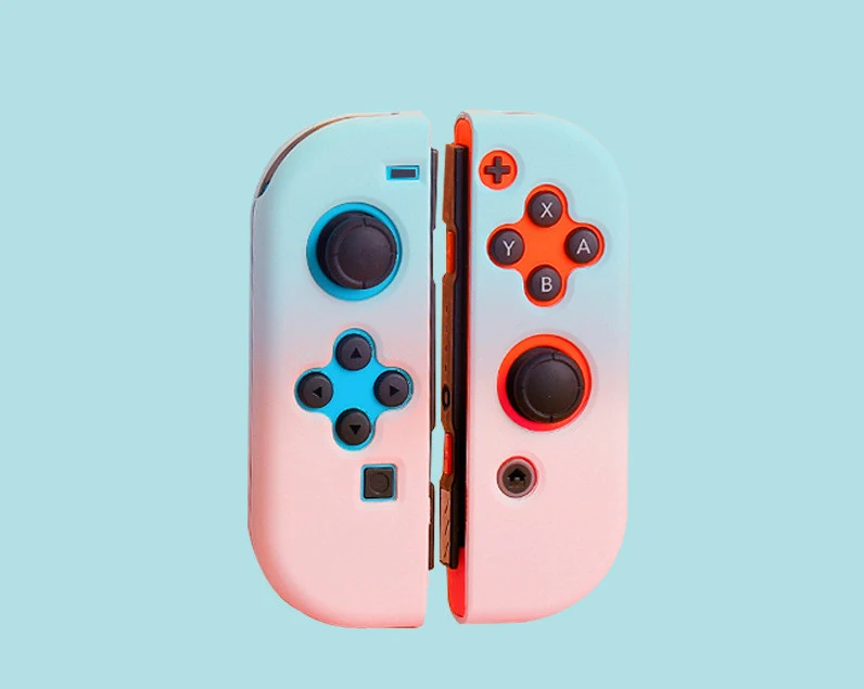 Title 2, Gekleurde siliconen gradient hardcase Bescherm ...