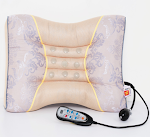 Travesseiro inflável aquecido para conforto portátil. Ideal para viagens, camping e relaxamento, oferecendo calor e apoio onde você estiver. — foto 1