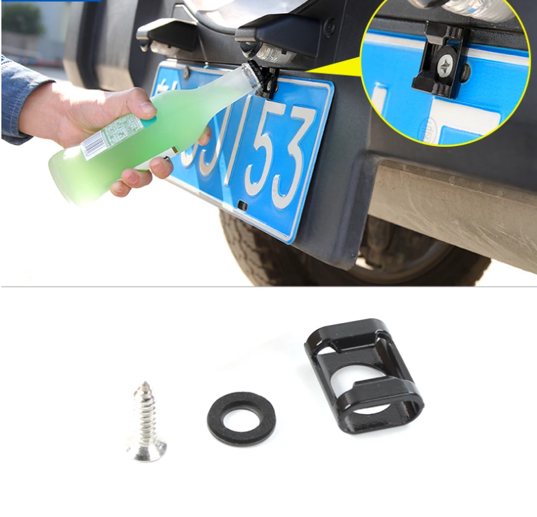 Title 3, Refit your cars rear license plate frame. Easy...