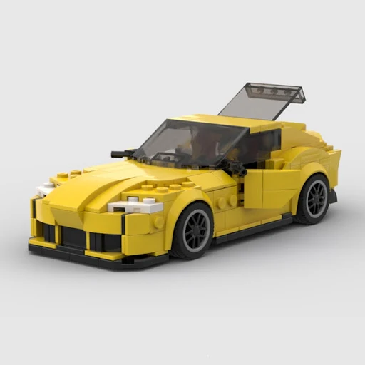 Title 4, Modello di auto da corsa giocattolo da assembla...