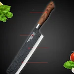 Stainless steel knives for kitchen business promotion. Essential tools for chefs and restaurants. Durable, sharp, and pe — photo 2