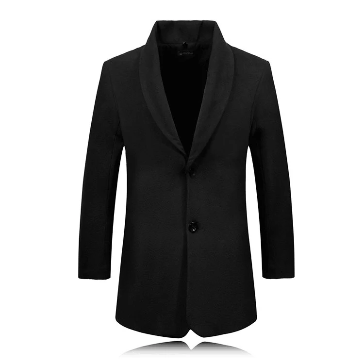 Title 13, Mens Wool Solid Color Plus Velvet Lined Large ...