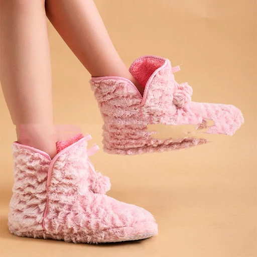 Title 1, Botas quentes femininas de outono e inverno sap...