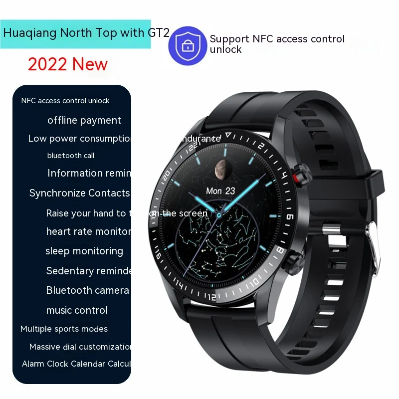 Title 4, Smartwatch com NFC para controle de acesso, cha...