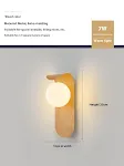 Wood Color 25CM Warm Light