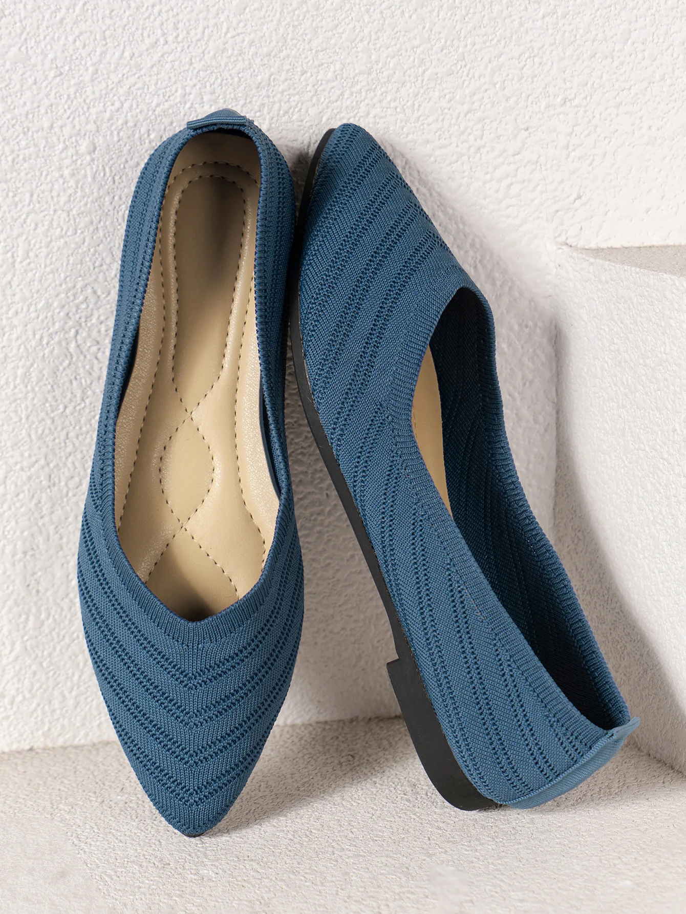 Title 12, Womens Pointed Toe Low-cut Shoes, breathable f...