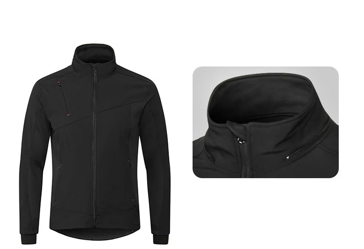 Title 5, Windshield and Warm Cycling Jersey Fleece Long-...