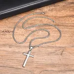 Steel Pendant Necklace