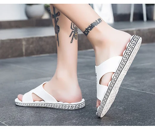 Title 12, Mens Net Celebrity Slippers Deodorant Non-slip...