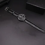 Herenhorloge 3 stuks Nieuw Trend Student Mode Quartz Horlogeset voor Heren Stijlvol Design Perfect voor Dagelijks Gebruik en Cadeau — foto 5