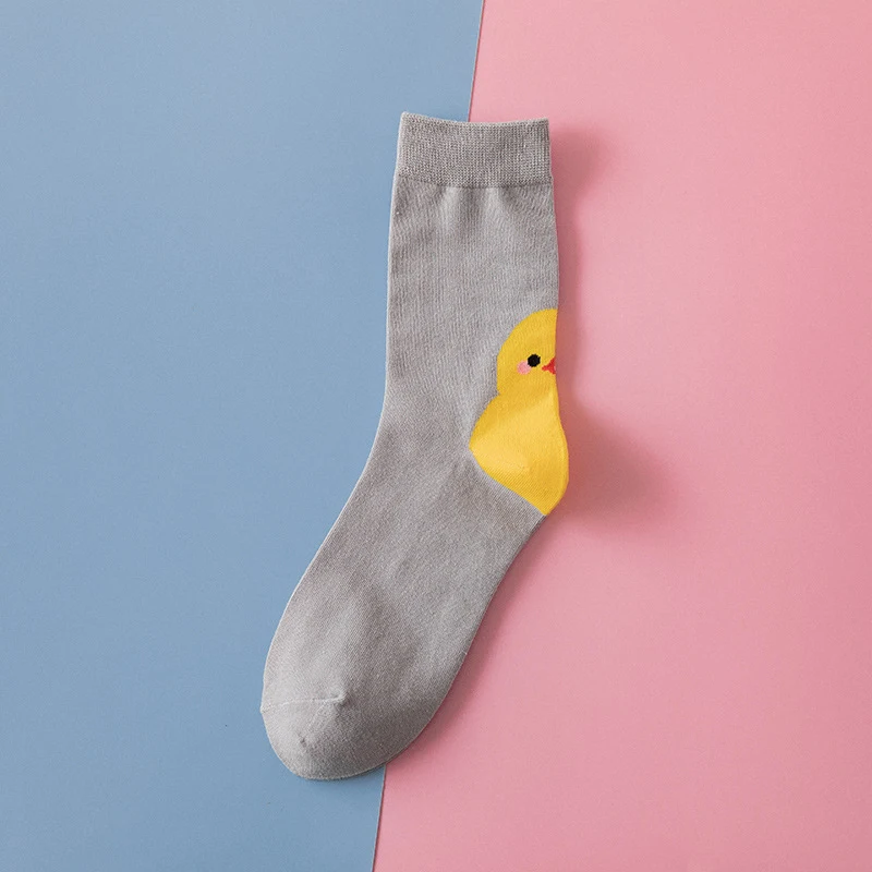 Title 7, Adorable little yellow chicken in tube socks! T...