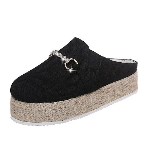 Title 2, Womens Fashion Thick Bottom Flats – Comfortabl...