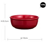 Red medium bowl