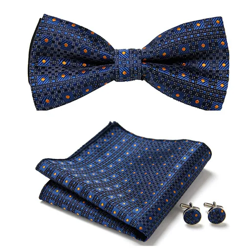 Title 3, Stylish Three Piece Bow Tie Set for Men. Perfec...