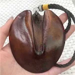 Pingente de casco de burro preto com cartão de bênção de segurança Proteção e sorte em viagens e na vida cotidiana para segurança — foto 1