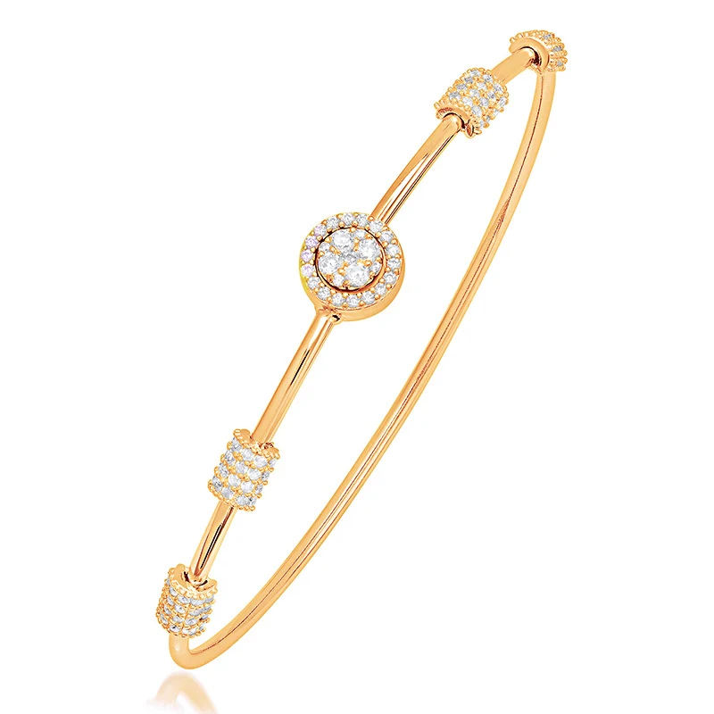 Pulseira de prata com zircônia elástica para mulheres, um acessório elegante e moderno, fácil de usar e que combina com qualquer look. — foto 10