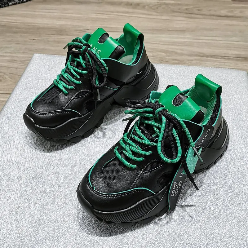 Leather Horsehair Colorful Increased Daddy Shoes provide superior comfort and bold style, perfect for everyday wear and — photo 5
