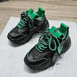 Leather Horsehair Colorful Increased Daddy Shoes provide superior comfort and bold style, perfect for everyday wear and — photo 5