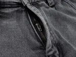 Heren broek met dubbele laag, ruches en rechte pijpen voor een stijlvolle look met comfortabele pasvorm, perfect voor dagelijks gebruik. — foto 1